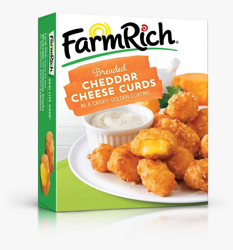 Cheddar Cheese Curds - Farm Rich Cinnamon French Toast Sticks - 12 Oz Box, transparent png download