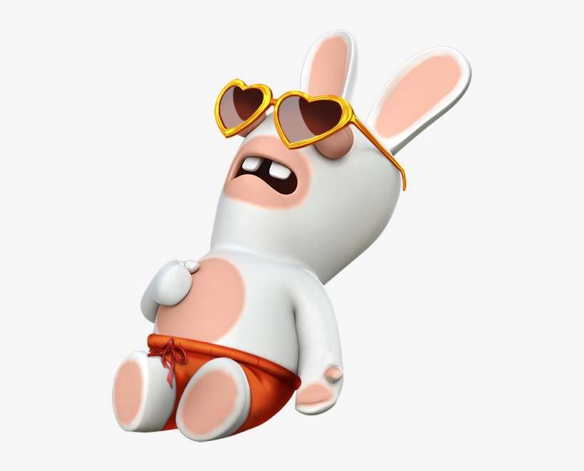 Rabbids Crazy Rush Messages Sticker-11 - Rabbids Crazy Rush, transparent png download