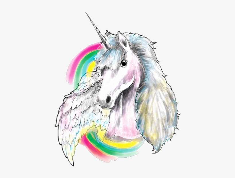 Unicorn Png Tumblr - Unicorn Wall Clock - By Dogooder, transparent png download