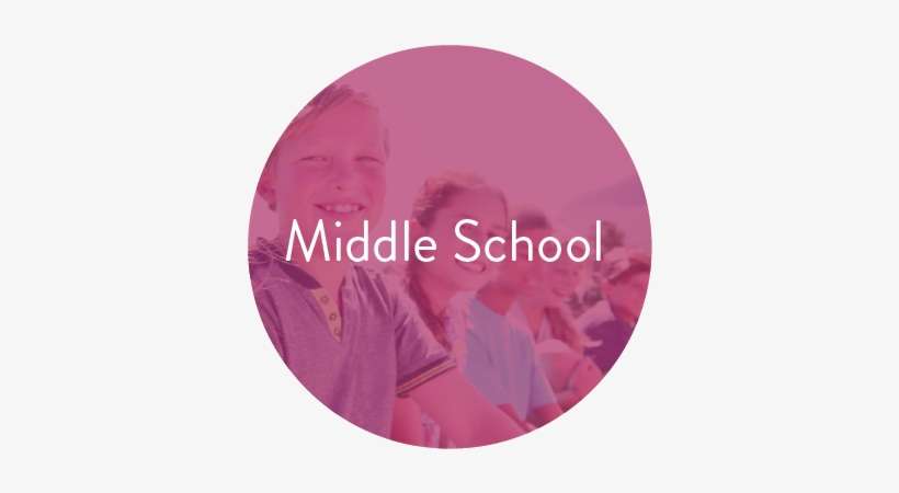 Teen Page Buttons Middle School - Circle, transparent png download