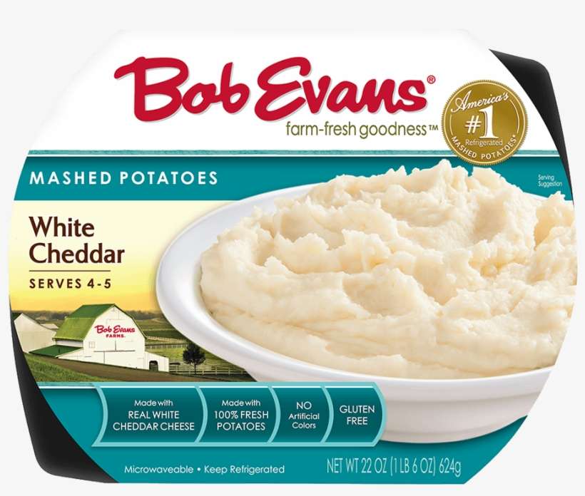 Bob Evans Mashed Potatoes, transparent png download