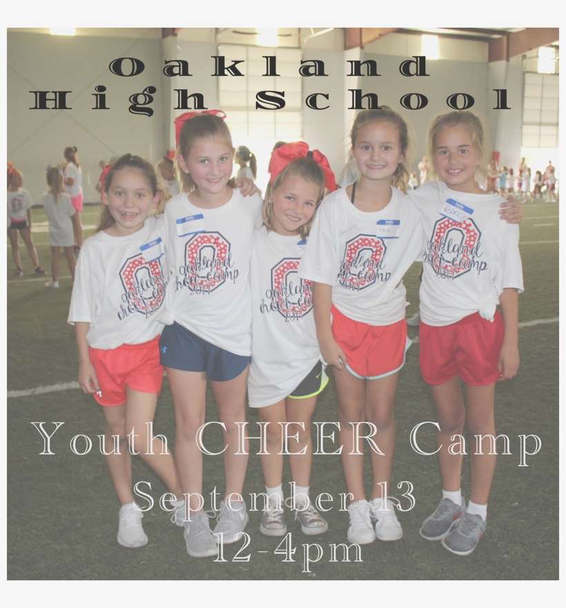 Oakland High School Varsity Football & Competition - Cheerleading, transparent png download