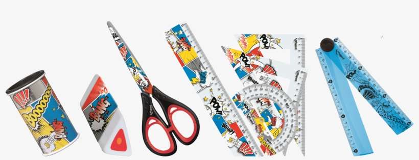 Tatoo Teens - Maped 8281010 Folding Ruler 30cm, transparent png download