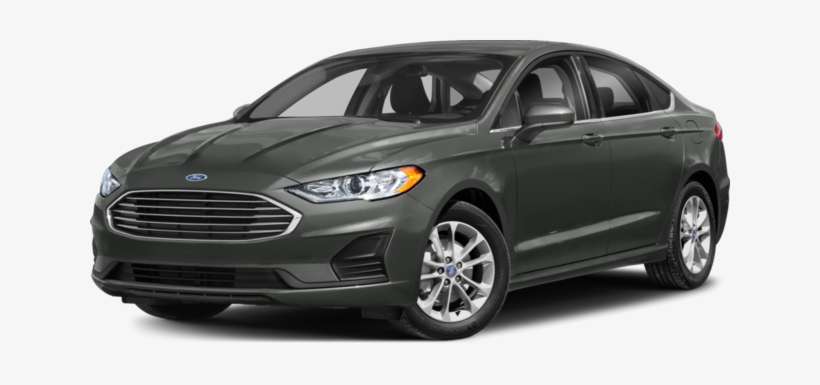 2019 Ford Fusion Sedan - Fiat 500 E 2015 Black, transparent png download
