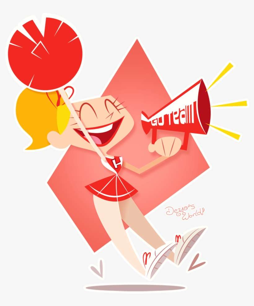 Cheerleader Dee Dee - Cheerleader Deviantart Cartoon Network, transparent png download