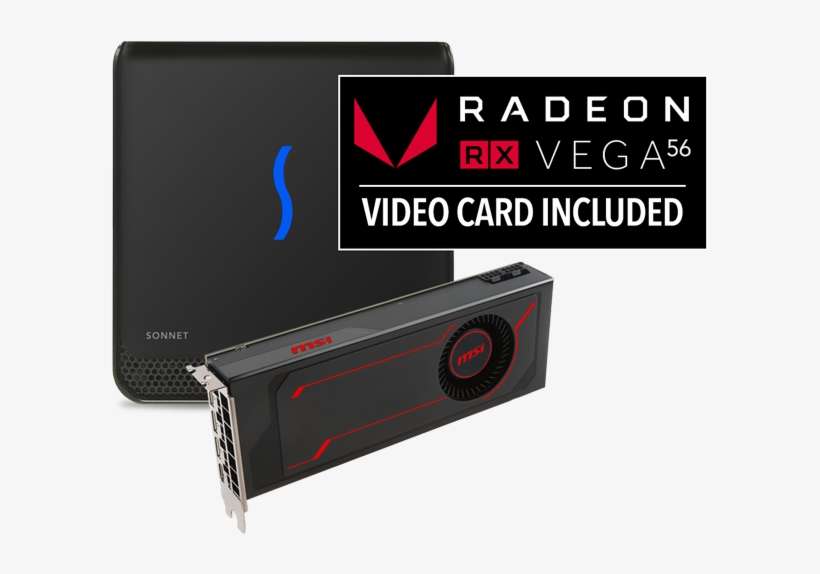 Egfx Breakaway Box 550 Bundle - Radeon Rx Vega 56, transparent png download