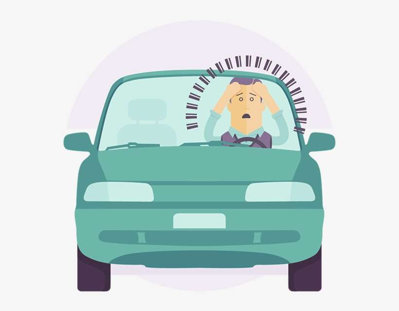 Peter Once Had A Panic Attack While Driving - Cartoon, transparent png download