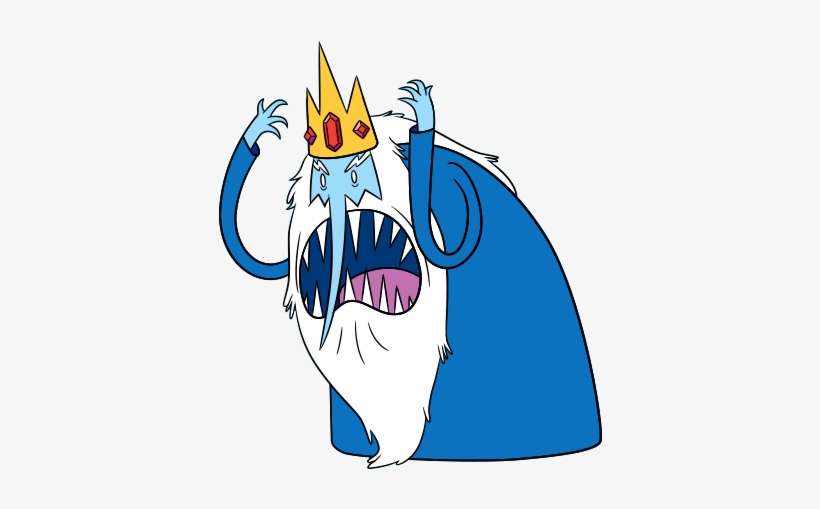 Hora De Aventura Rei Gelado Png - Adventure Time Young Marceline And Iceking, transparent png download