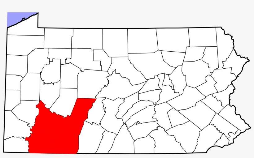 Presbytery Of Redstone Counties Map - York Pa On A Map, transparent png download