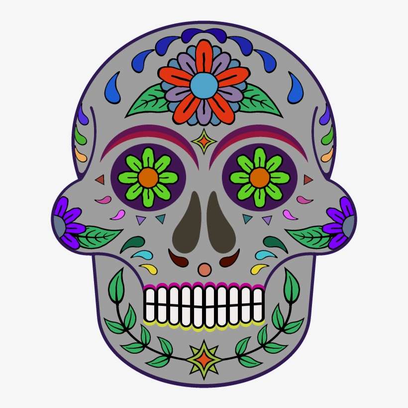 Day Of The Dead 800 X 800 Png Transparent - Portable Network Graphics, transparent png download