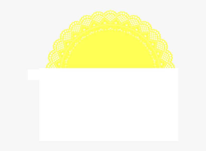 Circle With Lace Png, transparent png download