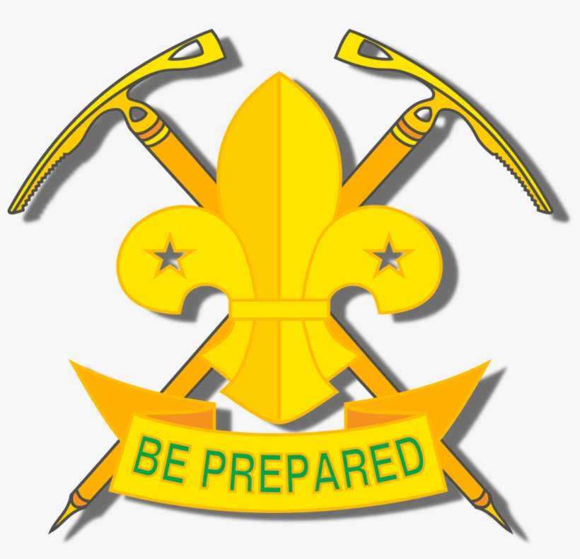 Mountaineer Scout Logo Gold 100 With Shadow - Mountaineer, transparent png download