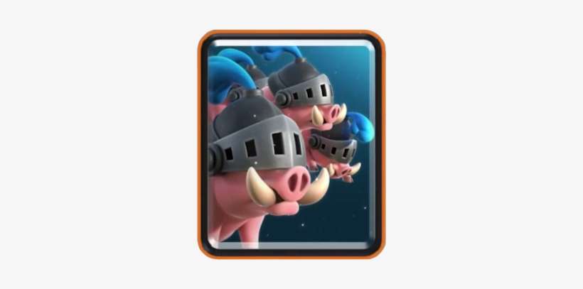 Carte Cochons Cr - Clash Royale Royal Hogs, transparent png download