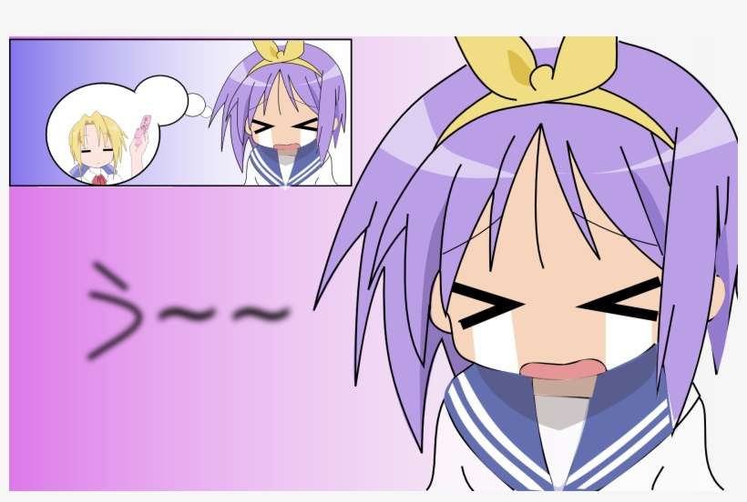 Wallpapers Id - - Kuroi Lucky Star, transparent png download