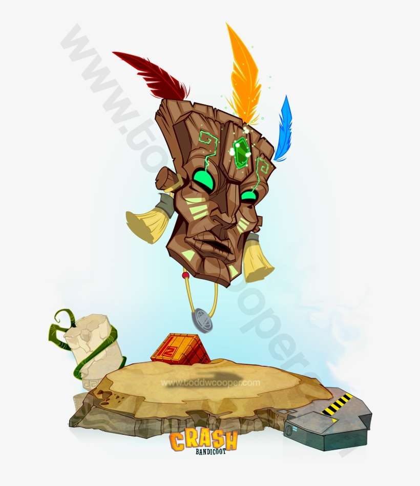 Aku Aku - Illustration, transparent png download