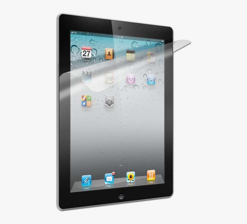 Premium Anti Glare Screen , Screen - Apple Ipad 2, transparent png download