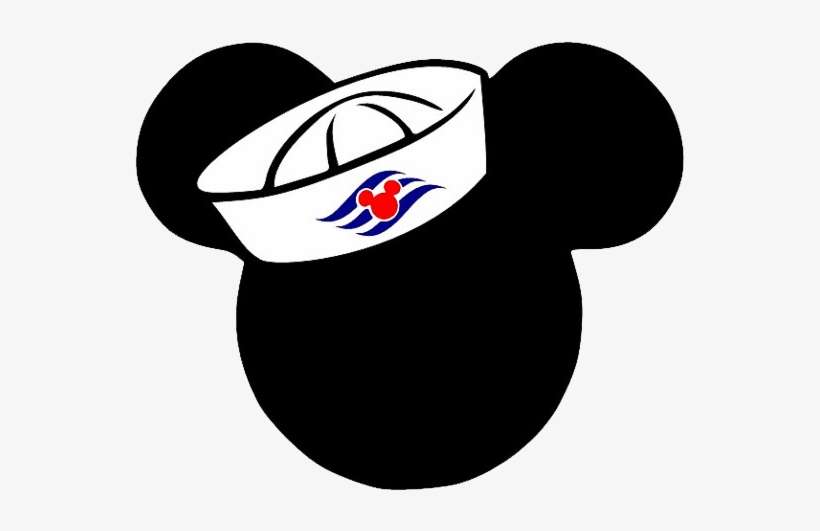 Mickey Ears Clip Art - Disney Cruise Mickey Head, transparent png download