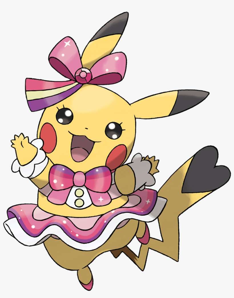 025pikachu-pop Star - Female Pikachu, transparent png download