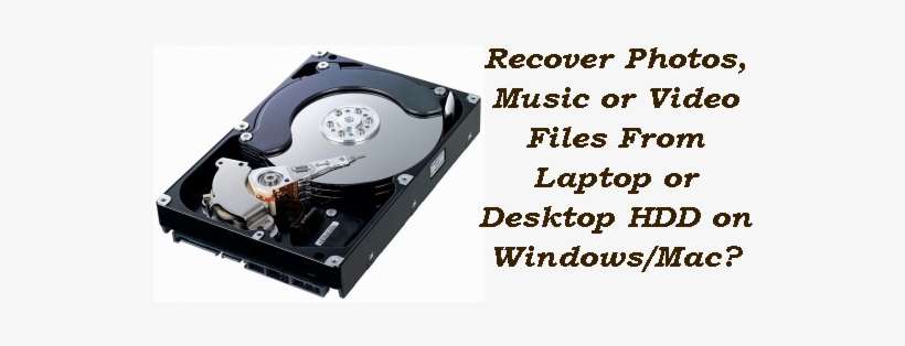 Recover Photos, Music Or Video Files From Laptop Or - Component Of Hard Disk, transparent png download