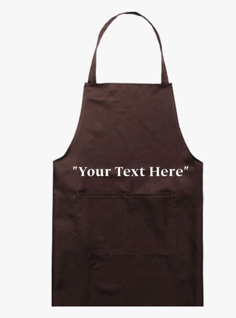 Plain Apron Brown Png Image - Brown Apron, transparent png download