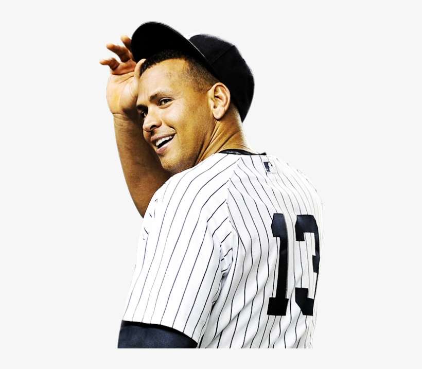 Bleeding Yankee Blue - Alex Rodriguez Png, transparent png download