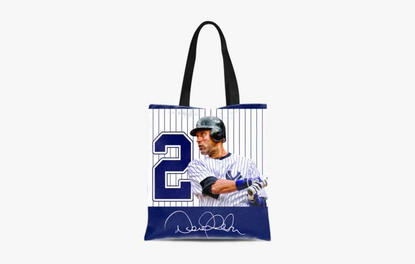 Derek Jeter Tote - Derek Jeter Autographed 4x5 Photo - Authentic Signed, transparent png download