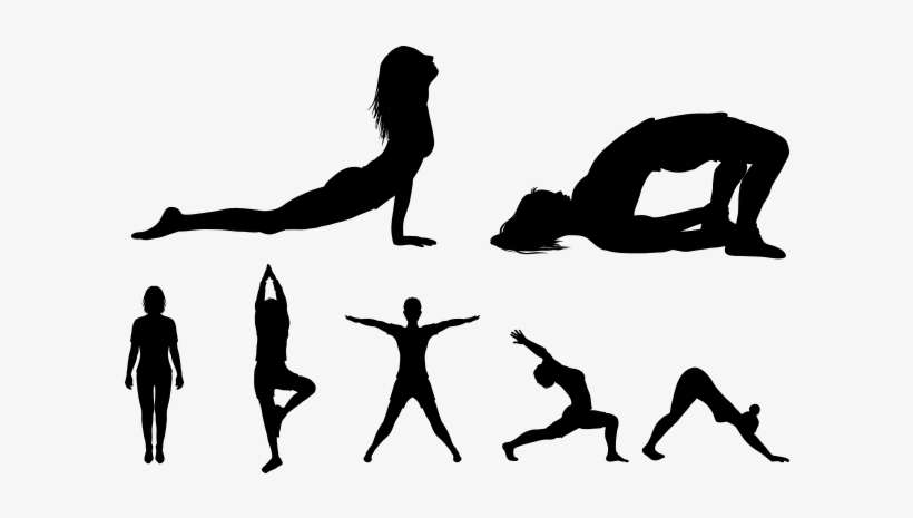 Yoga Vector Png Download - Yoga Logo Vector Png, transparent png download