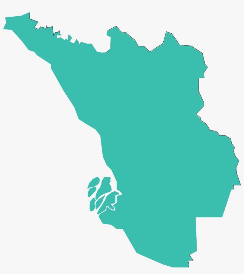 Jajahan Selangor Merangkumi Seluruh Kawasan Selangor, - Selangor Map Png, transparent png download