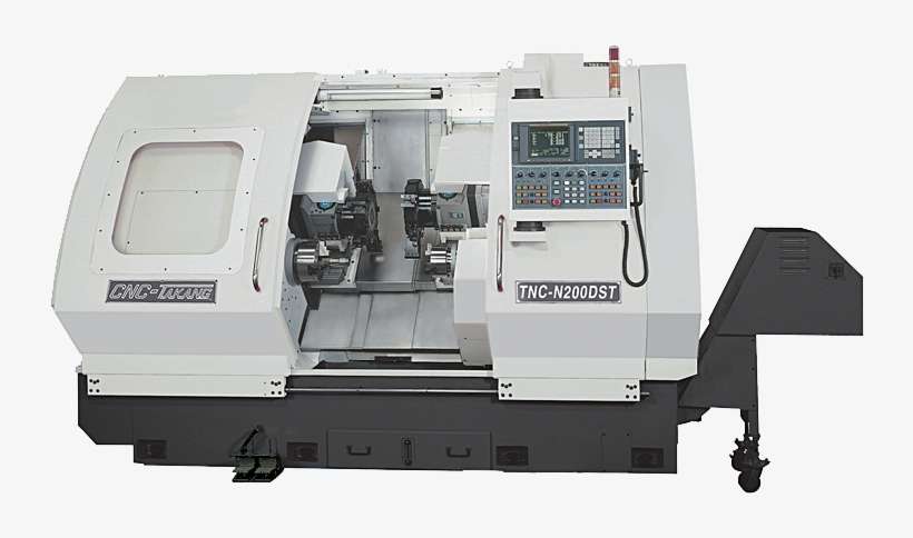 Tnc N200dst/dst B Twin Spindle Twin Turret Cnc Lathes - Cnc Machine Double Turret, transparent png download
