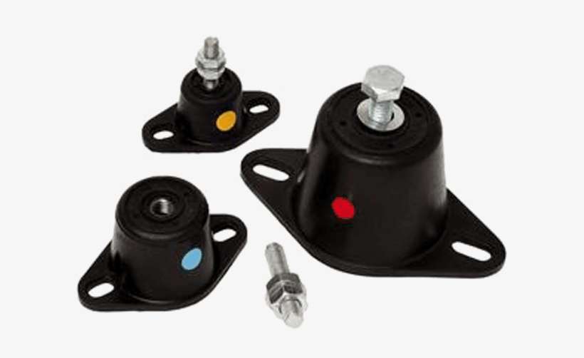 Rubber Turret Mountings - Turret Mounts Rubber, transparent png download