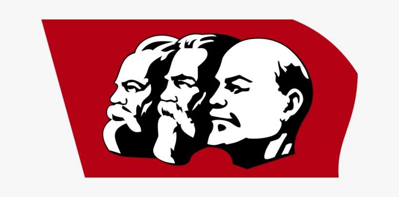 It's Marx's, Material World, We Are Just Stuck Living - Marx Engels Lenin, transparent png download
