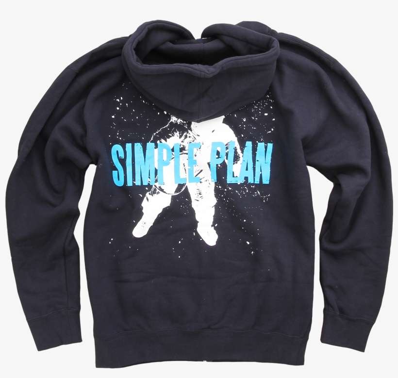 Astronaut Navy Zip Up Sweatshirt - Sweatshirt, transparent png download