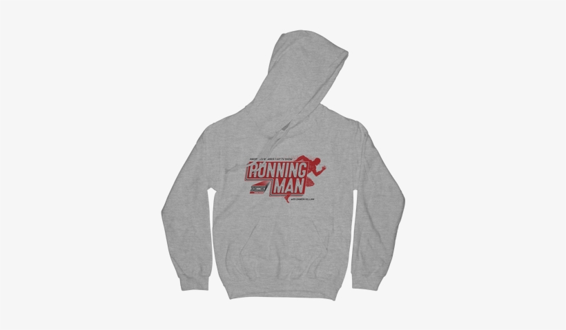 The Running Man Hooded Sweatshirt - Hoodie, transparent png download