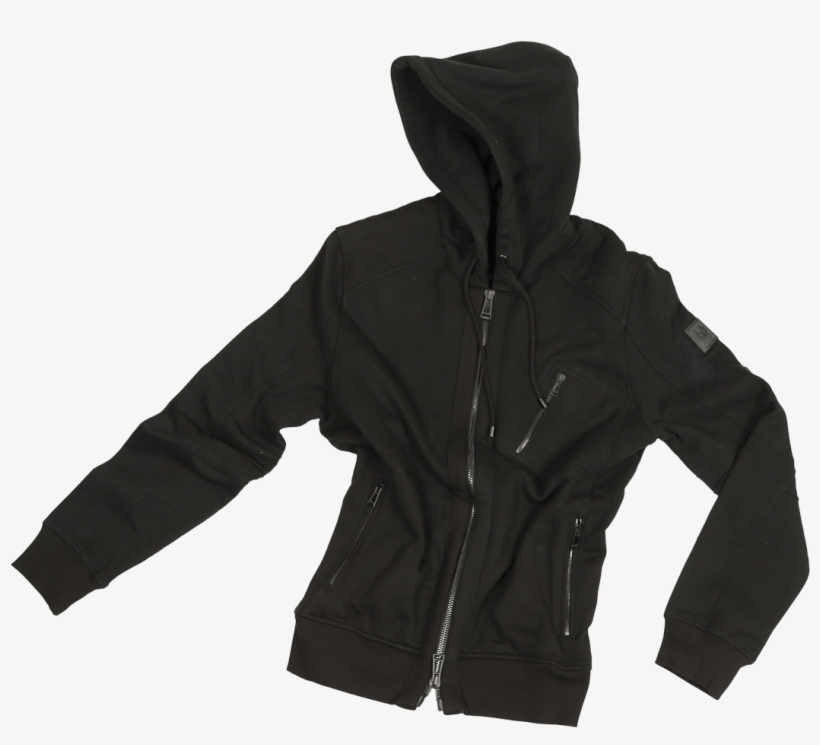 Belstaff Headley Hooded Sweatshirt, Black - Hoodie, transparent png download