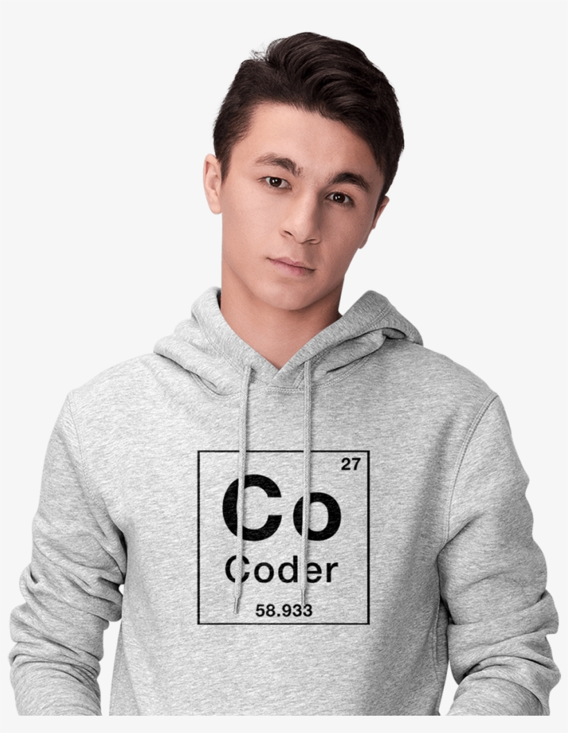 I Am A Chemical Element Hooded Sweatshirt - Hoodie, transparent png download