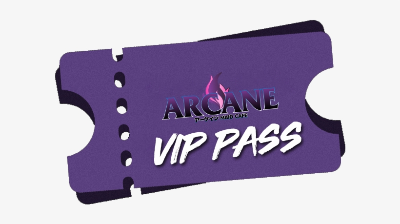 Arcane Cafe Pre-sale Vip Ticket - Ticket, transparent png download