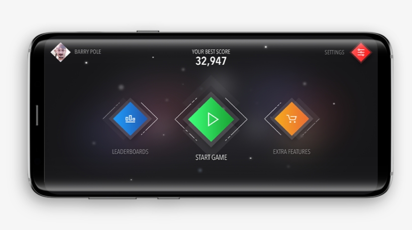 Space Swipe - Led-backlit Lcd Display, transparent png download