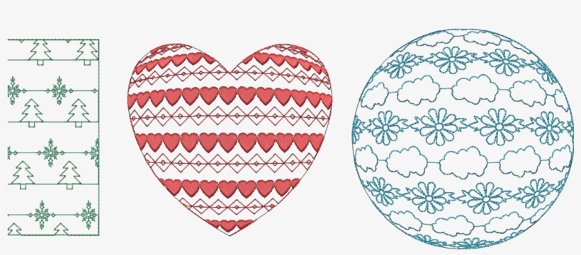 Alternating Motifs Lets You Combine Two Different Motifs - Digitization, transparent png download