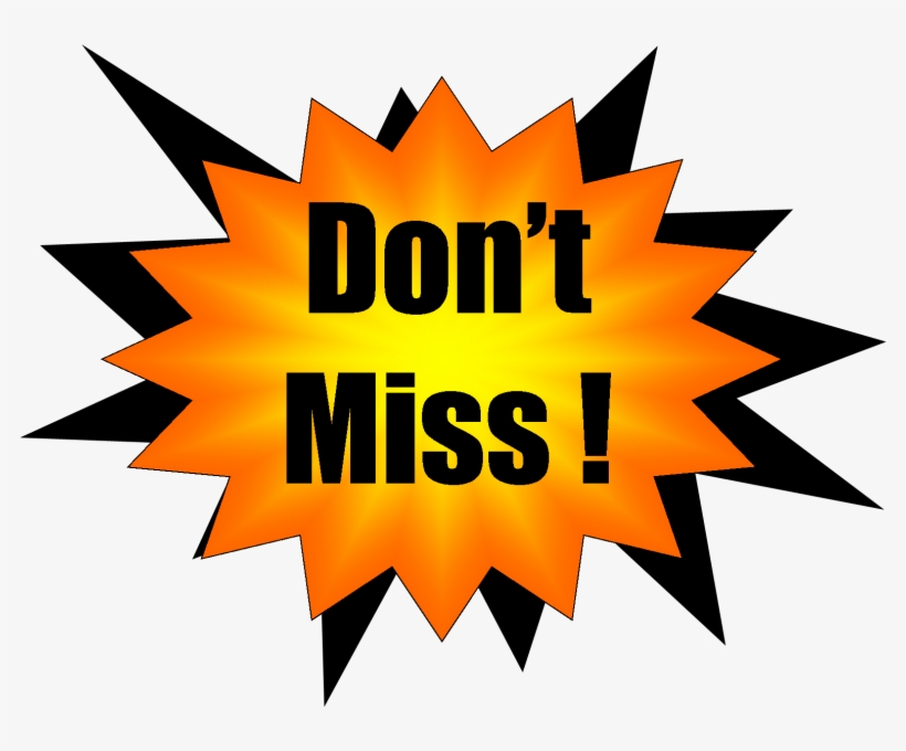 "not To Be Missed" - Advertising, transparent png download