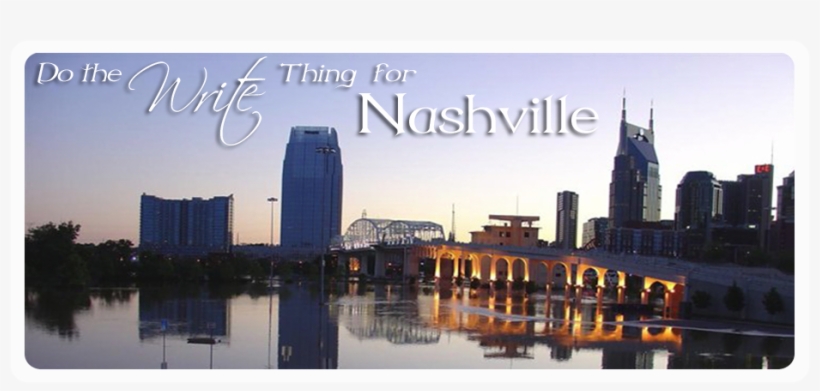 Do The Write Thing For Nashville - Nashville, transparent png download