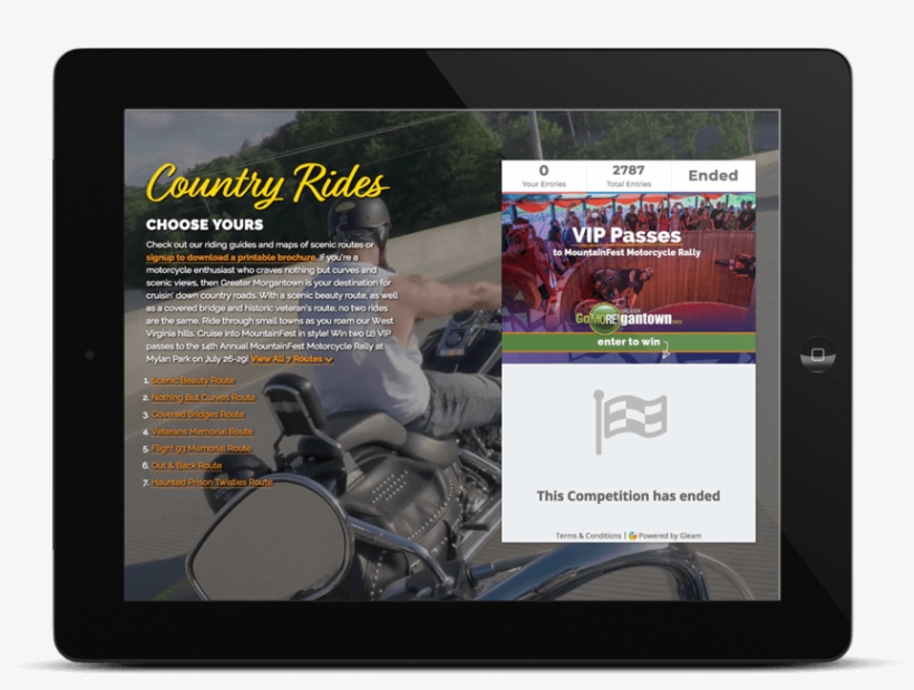Greater Morgantown Convention And Visitors Bureau - Tablet Computer, transparent png download