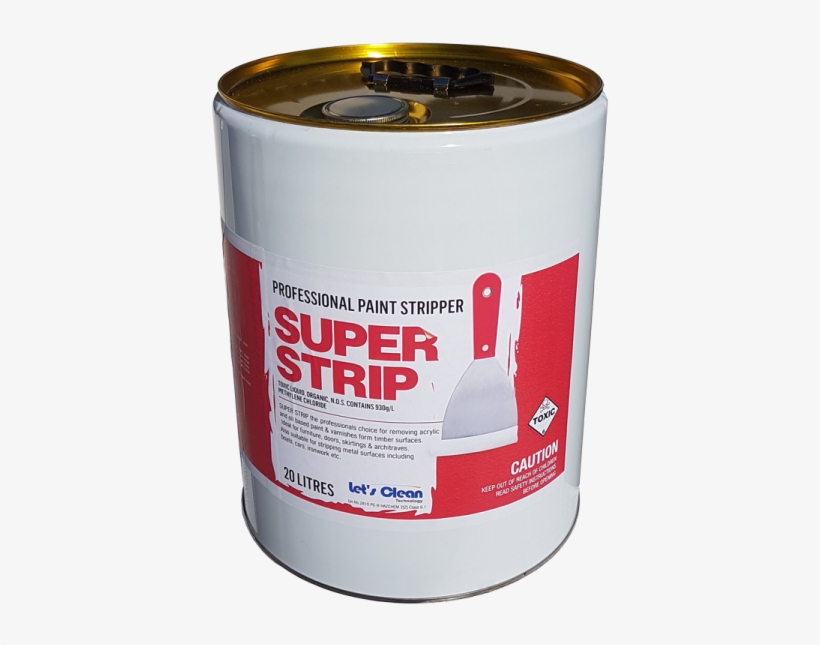 Super Strip 20l - Mitre 10 Paint Remover, transparent png download