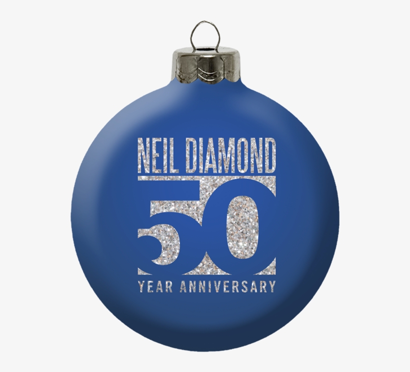 Ornament - Hot Neil Diamond 50th Anniversary Tour Logo Long Sleeve, transparent png download