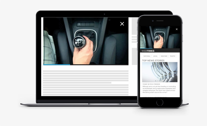 Video Pushdown - Smartphone, transparent png download