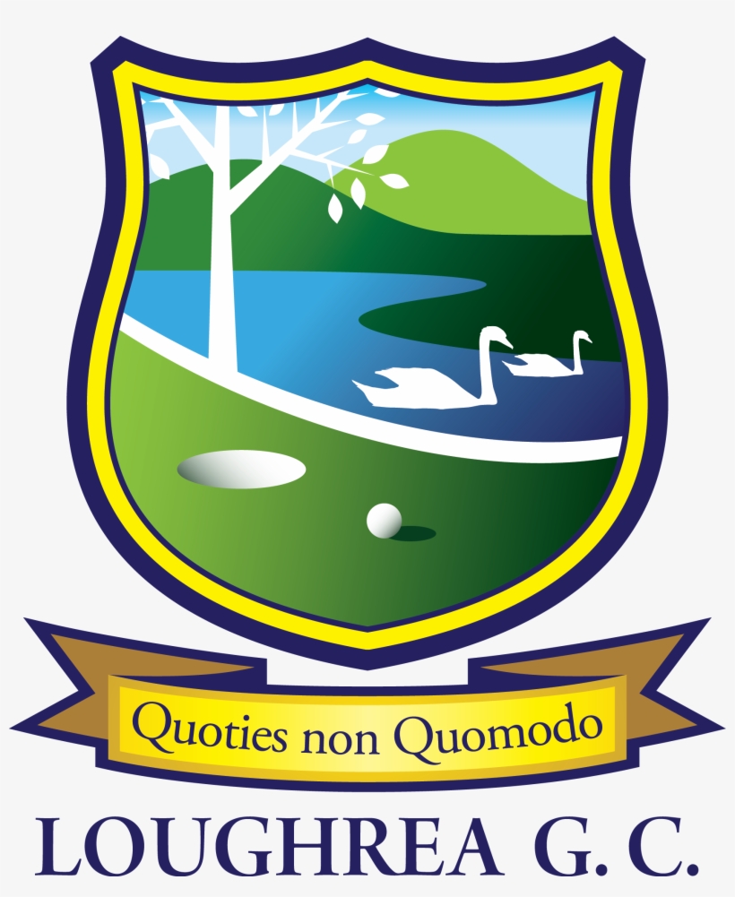 Loughrea Logo Crest Gc Cmyk Loughrea1 - Loughrea Golf Club, transparent png download