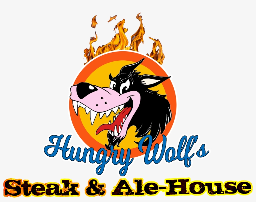 Food And Fun For All - Cartoon Wolf Patch Small And Large Set | Wolf Patches, transparent png download