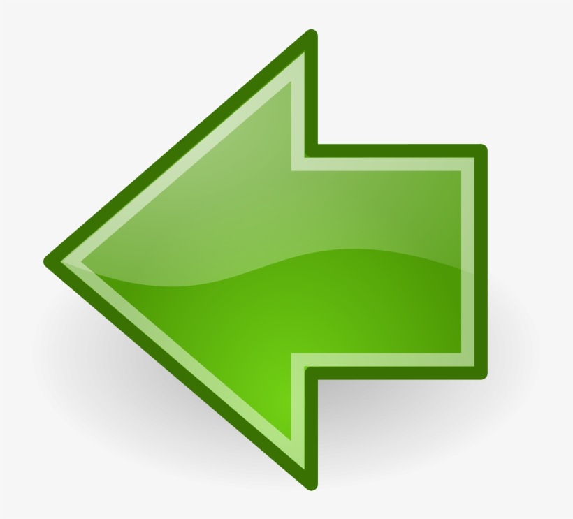 Tango Go Previous - Green Left Arrow Png, transparent png download
