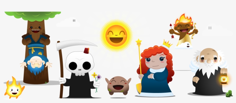 The Chibi Tarot - Tarot, transparent png download