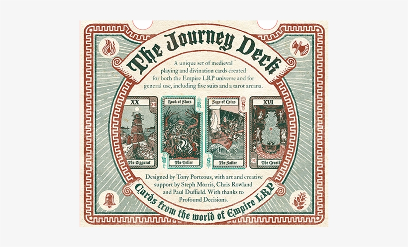 The Journey Deck - The Journey Deck Tarot Cards For The Empire Universe, transparent png download