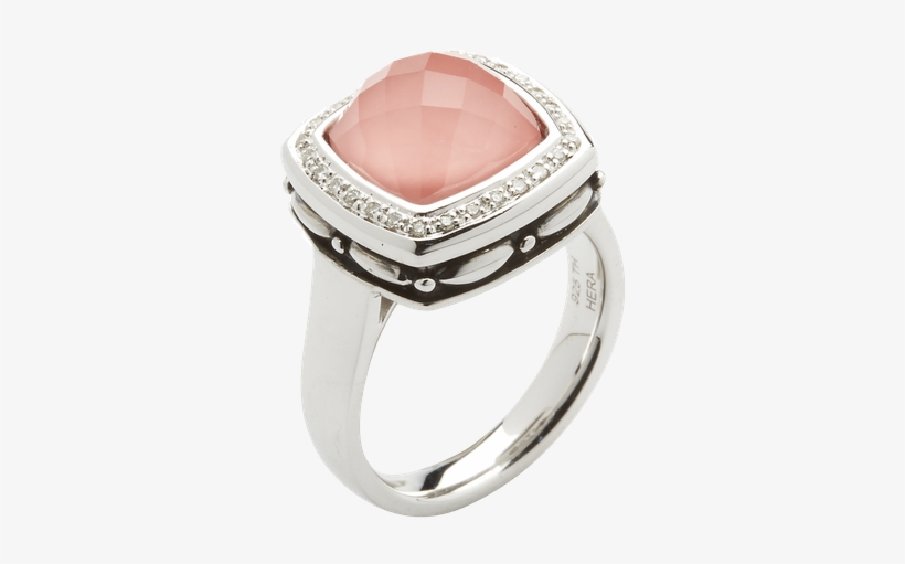 Designs By Hera Zoe Ring - Hera Zoe Gemstone & Diamond Ring, transparent png download